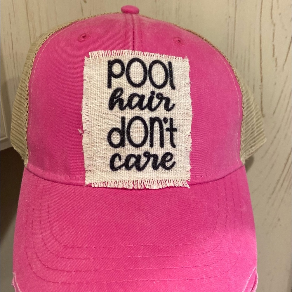 “Pool Hair Don’t Care” Hat Brand New